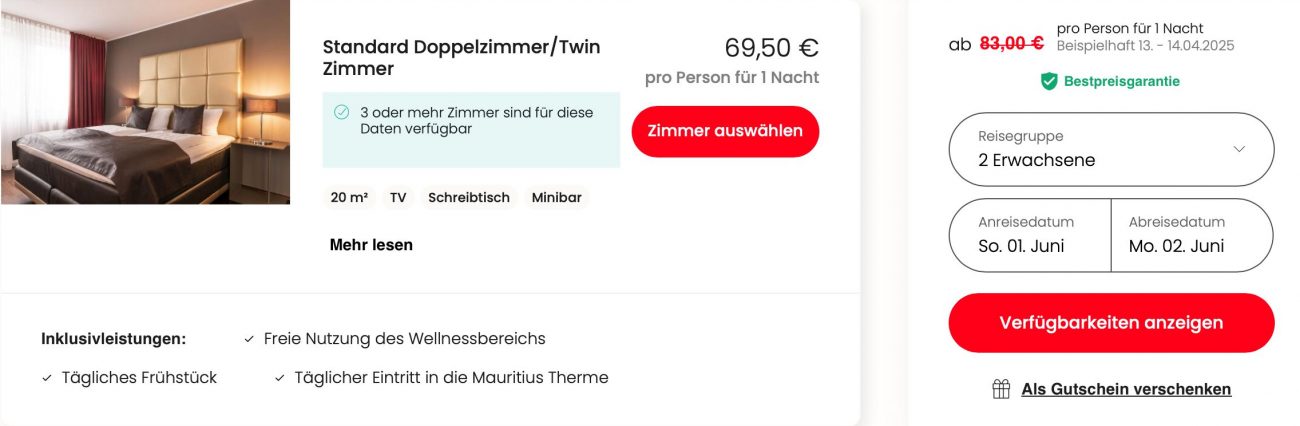 Mauritius Therme Screenshot