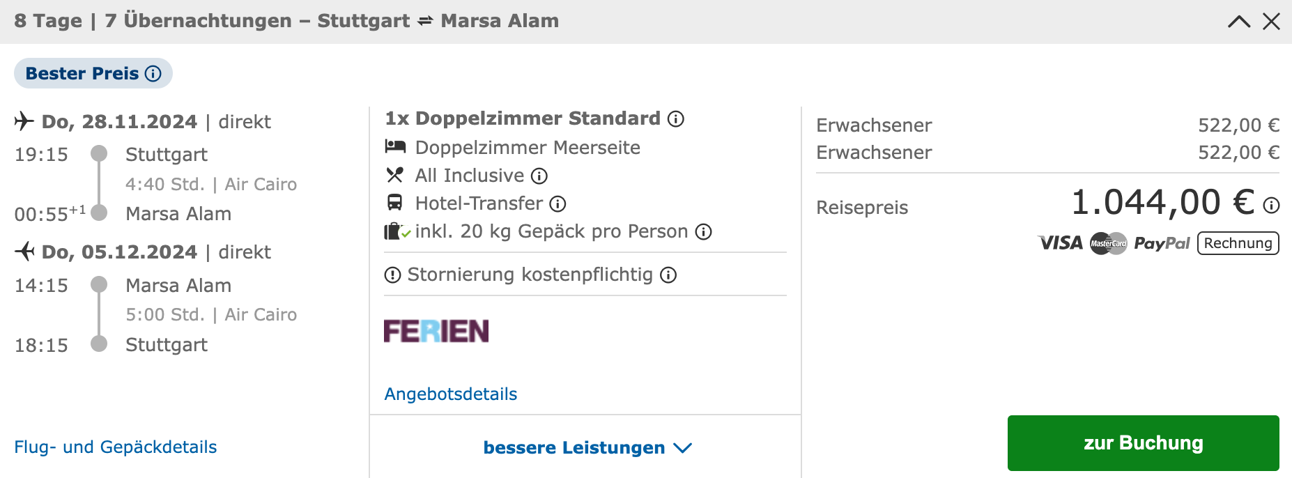 Ägypten Angebot