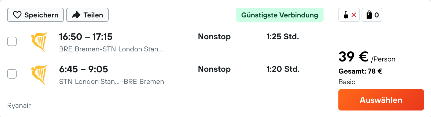 Angebot Screenshot