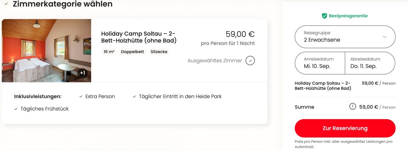 Angebot Screenshot